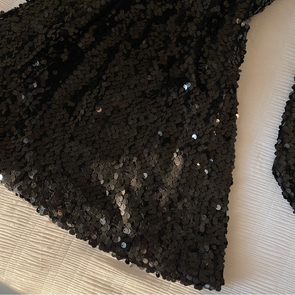 Brand New - Wayf Carrie Sequined Mini Dress 🖤✨ - Picture 14 of 16